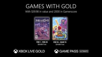 New Games with Gold for February 2023