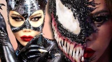 Cosplayer Creates Venom and Michelle Pfeiffer’s Catwoman Using Only Makeup