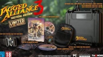 “Jagged Alliance 3” has just unveiled its Tactical Edition kit