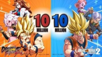 Dragon Ball FighterZ and Dragon Ball Xenoverse 2 shipments and digital sales top 10 million each