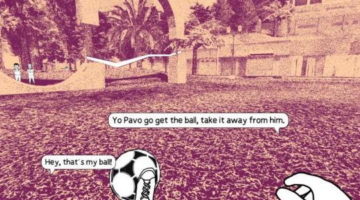 Rooted in Ecuadorian culture, despelote is a soccer game about people