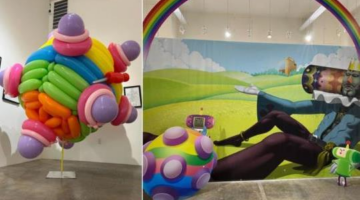 I Got Rolled Up Into the We Love Katamari Reroll Royal Reverie Pop Up Event