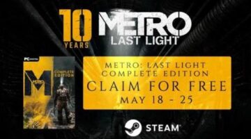 ‘Metro: Last Light’ Is Now Free on Steam, But Only for a Week