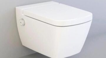 Wall Hung Rimless Toilet Free 3D Model