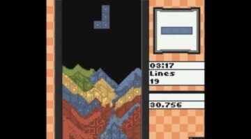 Setris is a Fan Made Tetris Game with Where the Pieces Are Made From Falling Sand