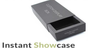 Showcase Products Uniquely Using Startling Features of Custom Display Boxes