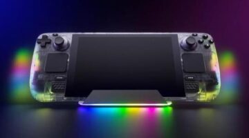 Steam Deck RGB Docking Stations and RGB Backplate Now Available From JSAUX