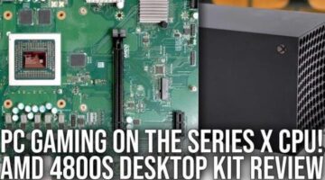 PC Gaming on the Xbox Series X CPU: AMD 4800S Desktop Kit Review
