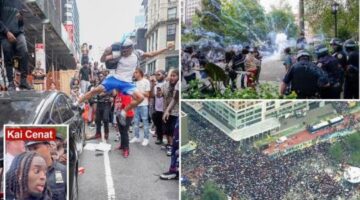 ‘Full-on riot’ breaks out during Kai Cenat’s PS5 giveaway in NYC’s Union Square