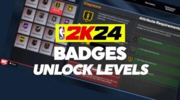 Attribute Requirements to Unlock Badges in NBA 2K24