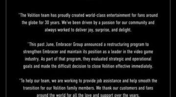 Saints Row Developer Volition Shut Down