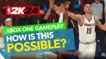 This NBA 2K24 Xbox One S Gameplay Is Impressive