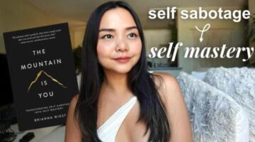 how to *finally* stop sabotaging yourself | 5 lessons in 5 minutes (the mountain is you)