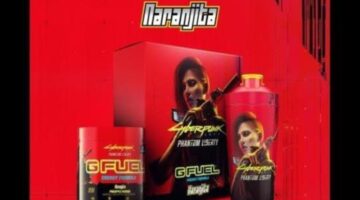 G FUEL Reveals Cyberpunk 2077 Liberty Phantom Drink