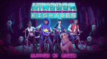Bike up and grab your mates in Kingdom Eighties on Xbox, PlayStation, Switch, mobile