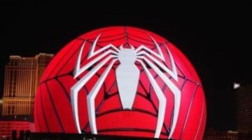 Marvel’s Spider-Man 2 Las Vegas Sphere Ad
