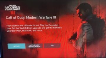 Xbox Users Encounter Fullscreen Ads for Call of Duty: Modern Warfare 3 at Startup