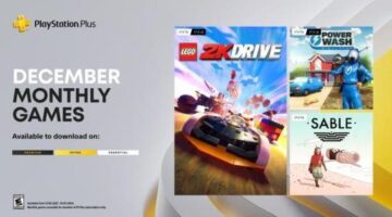 PlayStation Plus Monthly Games for December: Lego 2K Drive, Powerwash Simulator, Sable