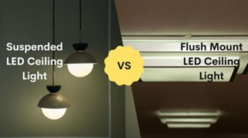 Difference Between Surface Mounted and Suspended LED Lighting