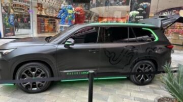 Razer Revealals A Lexus Van At Showstoppers 2024 At CES