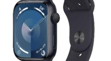 Apple Watch Series 9 Gps 41Mm Midnight Aluminium Case With Black Midnight Sport BandBuy