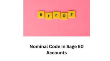 Nominal Code in Sage 50 Accounts