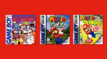 Game Boy’s Mario Golf, Mario Tennis, and Dr. Mario to Join Nintendo Switch Online This Week