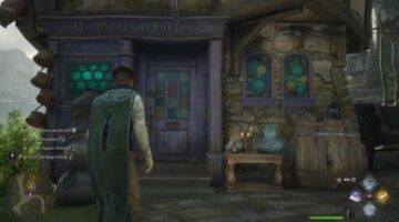 Hogwarts Legacy shop has 3 diverse interiors based on entry door
