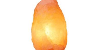 Himalayan Natural Salt Lamp 5Lbs For Home & Office Decor Ease Anxiety Eczema  | eBay