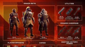 Here is everything included in the next Helldivers 2 Premium Warbond