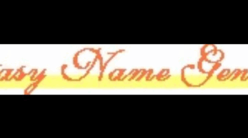 fantasy name generator