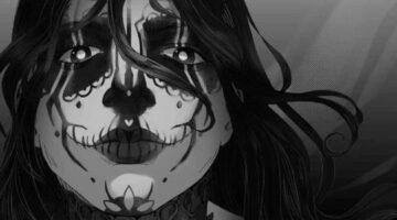 This black-and-white-roadtrip-roguelike-visual-novel is all about sobering self-reflection