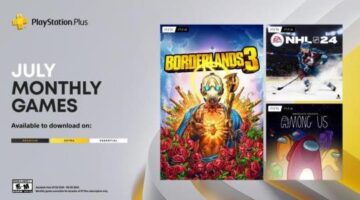PlayStation Plus Monthly Games for July: Borderlands 3, NHL 24, Among Us