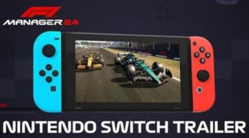 “F1 Manager 24” is coming to the Nintendo Switch on July 23rd, 2024