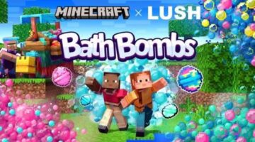 Minecraft Gets Lush Bath Bombs In Slightly Peculiar Brand Collaboration