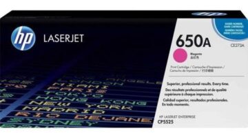 HP 650A Magenta Toner Cartridge in Dubai