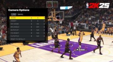 How to change camera angles in NBA 2K25