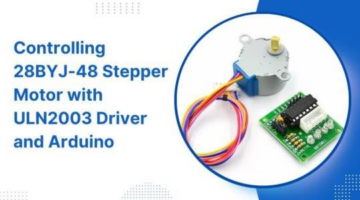 Controlling a 28BYJ-48 stepper motor with an ULN2003 driver and Arduino