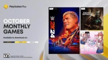PlayStation Plus Monthly Games for October: WWE 2K24, Dead Space, Doki Doki Literature Club Plus