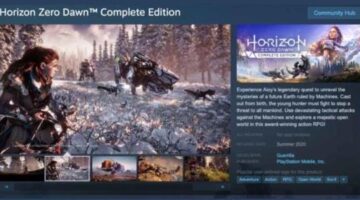 Horizon Zero Dawn Complete Edition Scrapped To Make Way For Remaster, Requiring a PSN Account