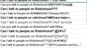 Can I talk to people on Robinhood???Call Now!!
