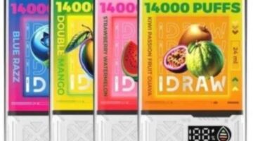 IDRAW Superbox 14000 Puffs 2% Disposable Vape in Dubai