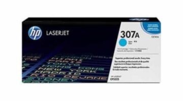 HP 307A | CE741A Cyan LaserJet Toner Cartridge In Dubai