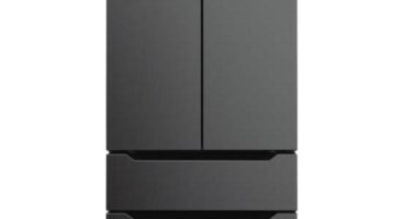 The Elegance and Efficiency of French Door Black Stainless Refrigerators