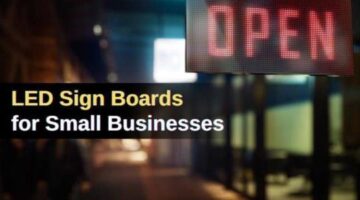 LED Sign Boards for Small Businesses – Sign Studio
