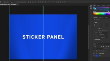 How To Make Sticker Panel For A Printable Machine By Adobe Photoshop