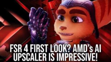 Our First Look At FSR 4? AMD’s New AI Upscaling Tech Is Impressive
