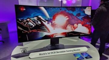 CES 2025: LG Unveils Game-Changing 5K 2K Bendable OLED Monitor