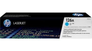 HP 126A Cyan LaserJet Toner Cartridge in Dubai