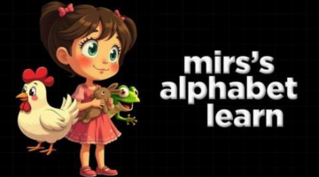 mira’s alphabet learning [ F to J ]